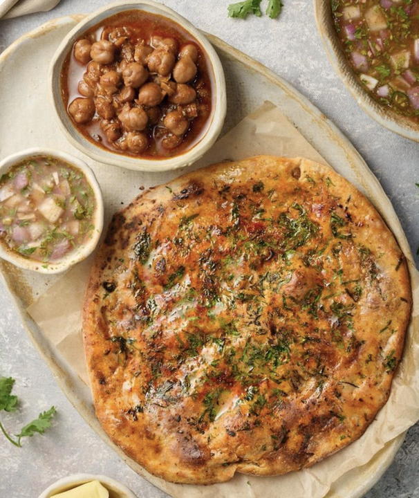 Peshawari Chhole with Amritsari Kulcha